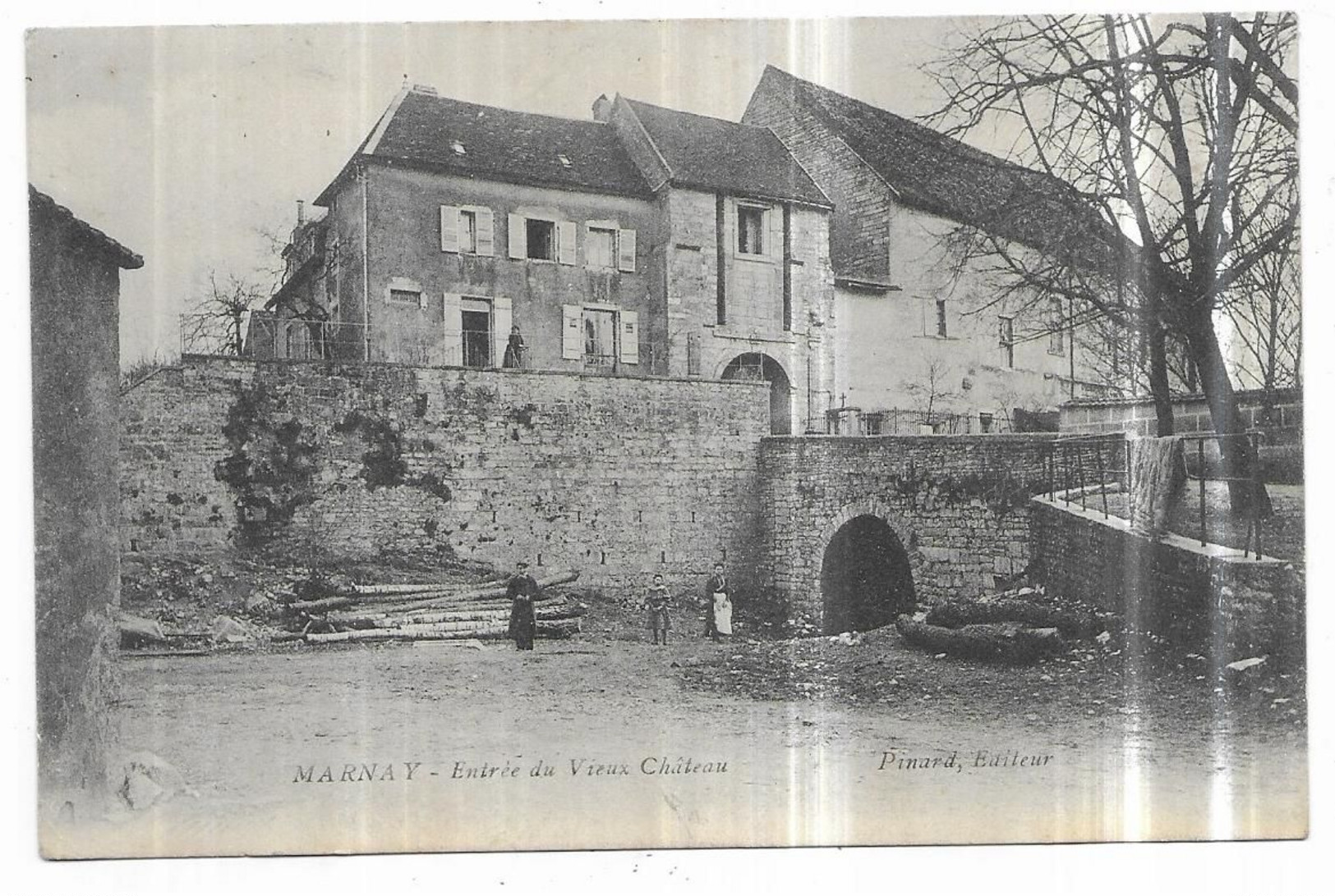 Marnay Entrée Du Vieux Chateau Pinard, éditeur - Otros & Sin Clasificación