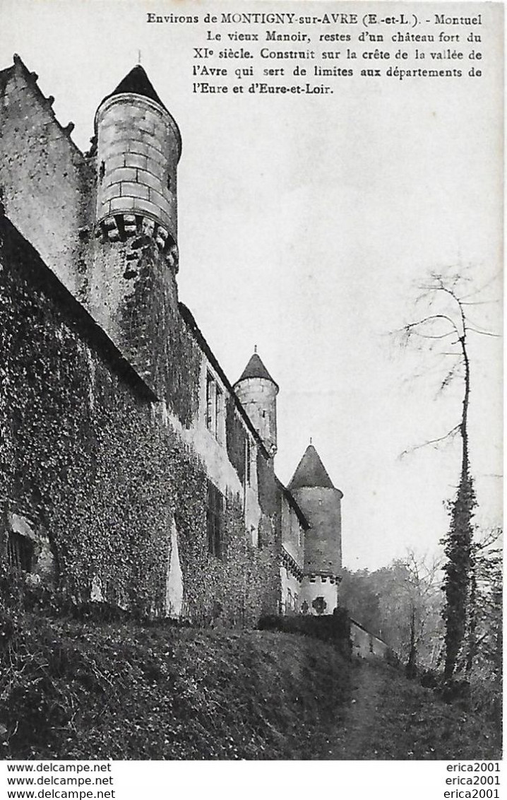 Montigny-sur-Avre. Le Vieux Manoir De Montuel. - Montigny-sur-Avre