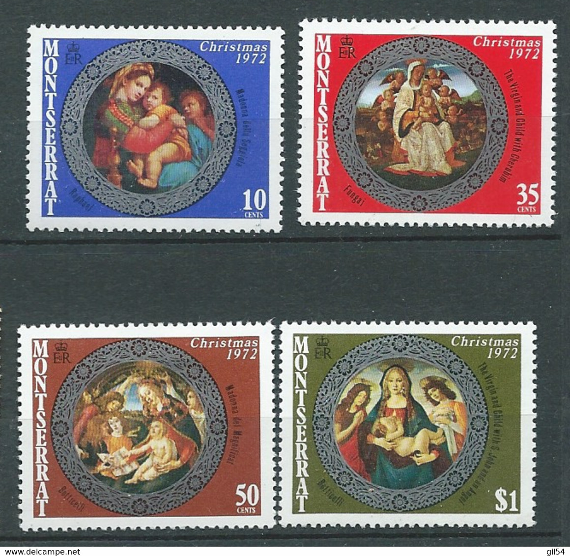 Montserrat I  -  Yvert N° 282  à  285  **  4 Valeurs Neuves Sans Charnière    -  AA 19404 - Montserrat