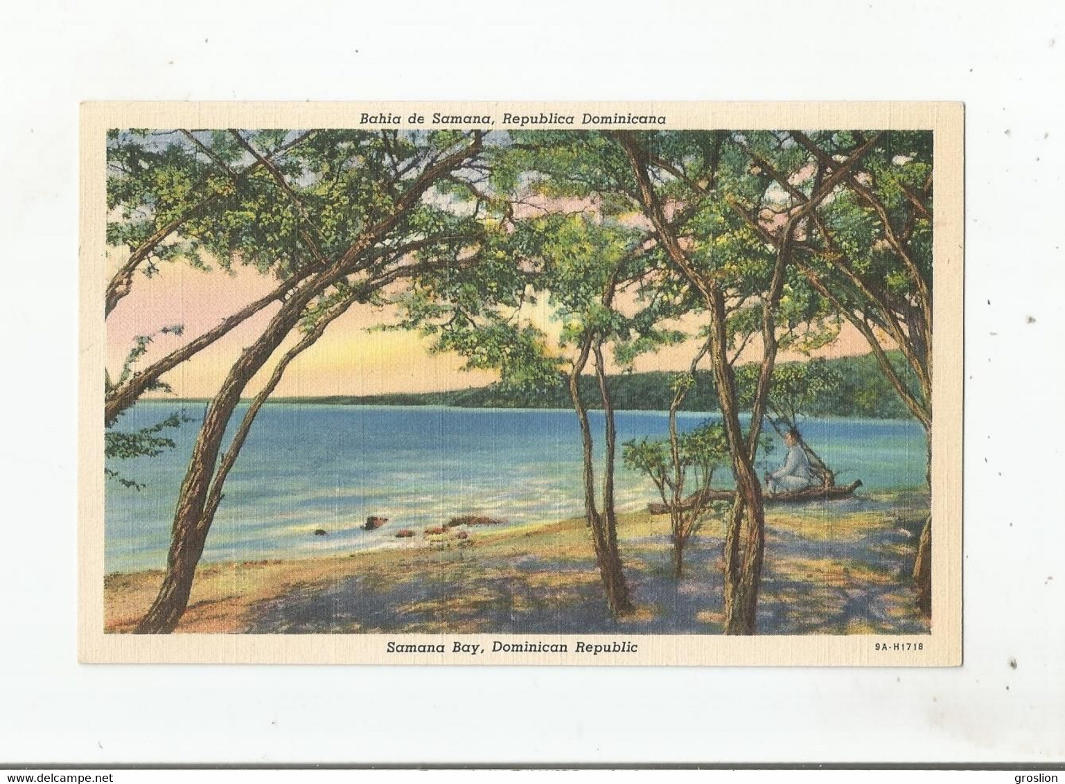 REPUBLICA DOMINICANA 9A H 1718 BAHIA DE SAMANA - Dominicaine (République)