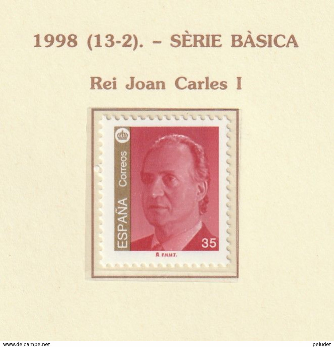 1998, Menorca, UNESCO 1v ** Mi 3370 - Juan Carlos I - Unused Stamps