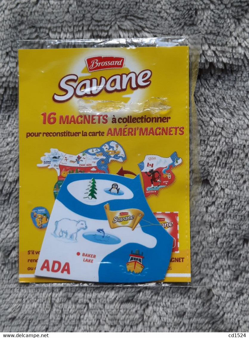 1 Magnet Publicitaire Savane " Améri'magnet " - Pubblicitari