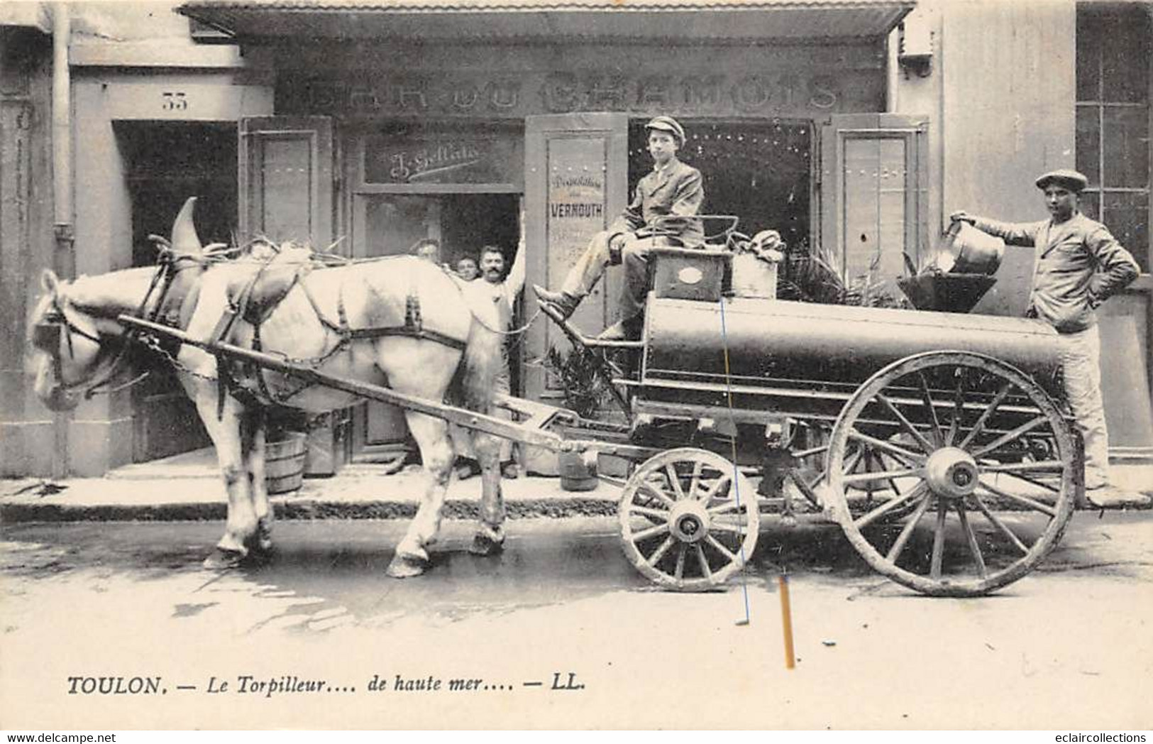 Toulon          83         Le Torpilleur De    Haute Mer    .   (voir Scan) - Toulon