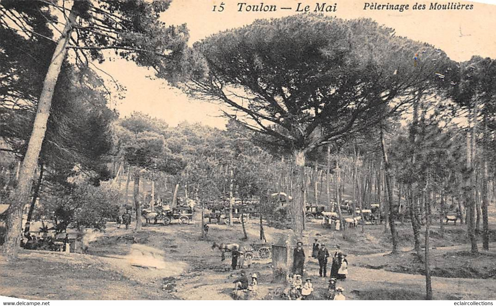 Toulon          83         Le Mai. Pèlerinage Des Moullières  .   (voir Scan) - Toulon