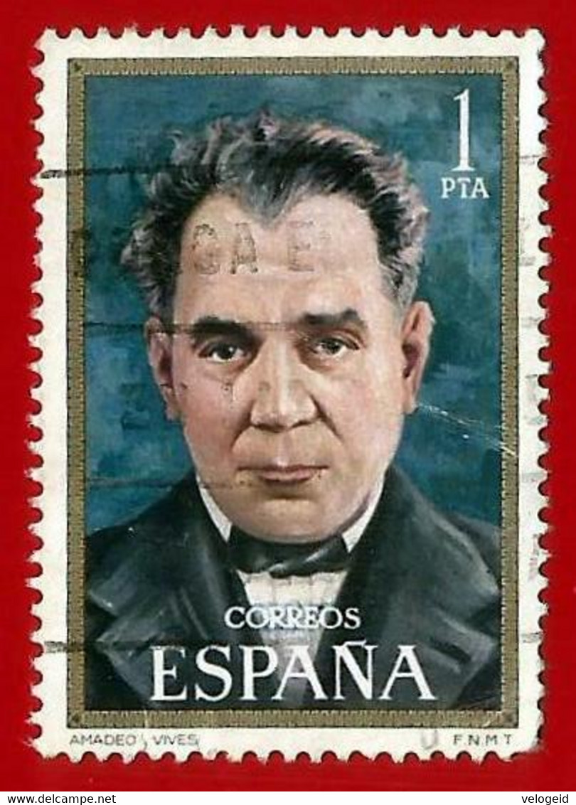 España. Spain. 1971. Edifil # 2027. Celebridades. Amadeo Vives - Used Stamps