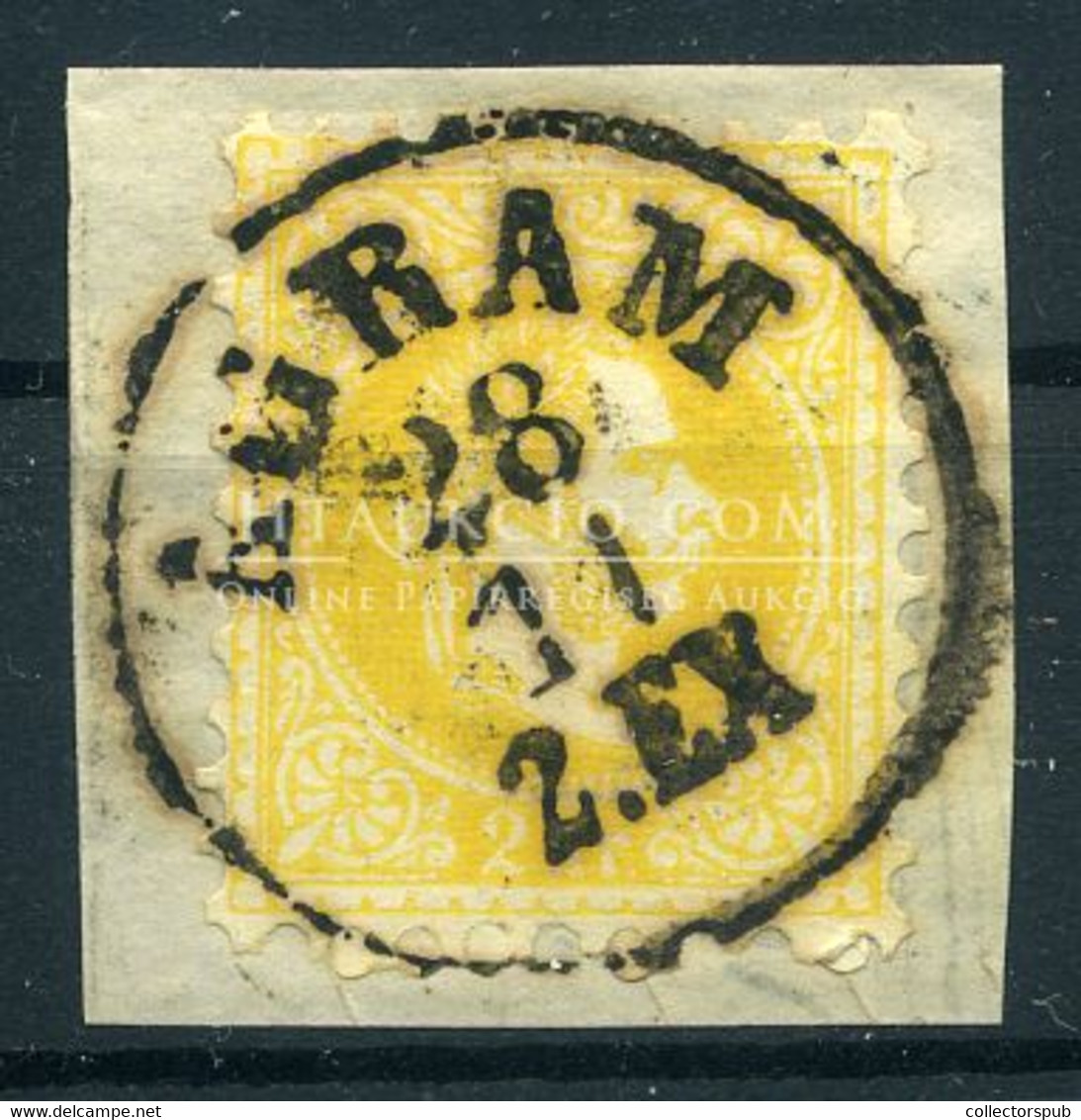 AGRAM 2Kr Szép Bélyegzés - Used Stamps