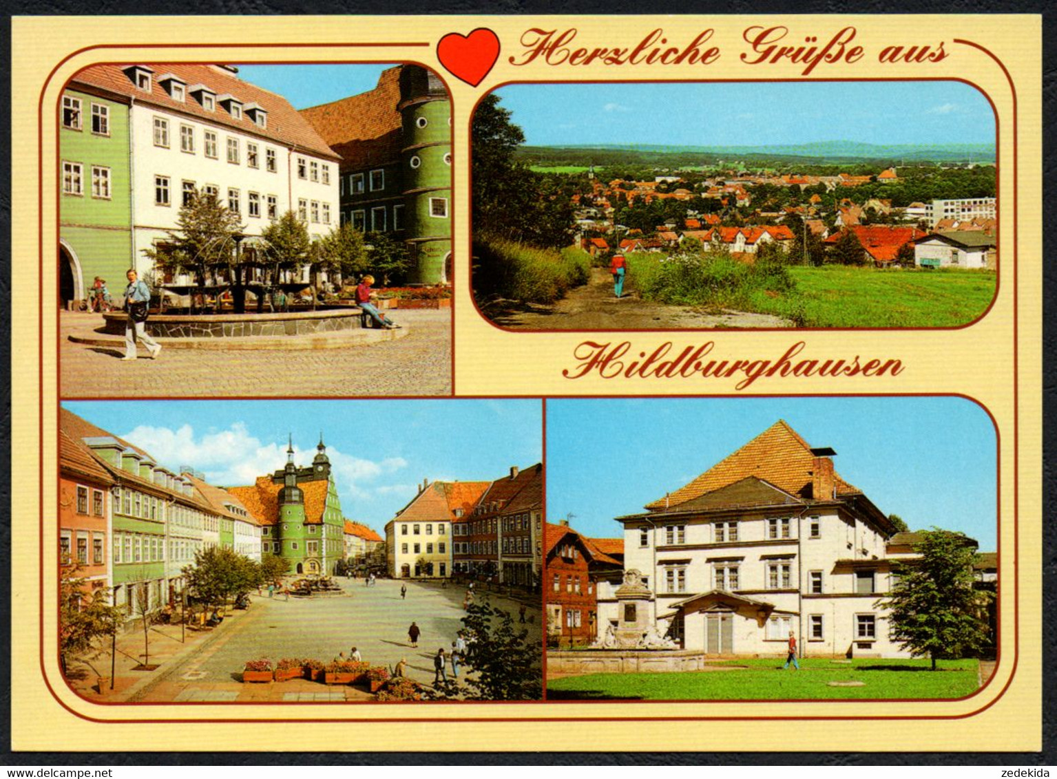 F1345 - TOP Hildburghausen - Bild Und Heimat Reichenbach Qualitätskarte - Hildburghausen