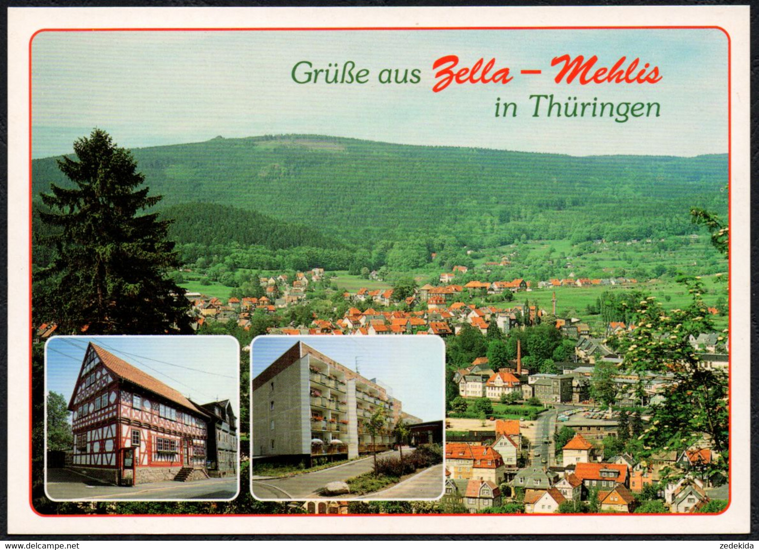 F1369 - TOP Zella Mehlis - Bild Und Heimat Reichenbach Qualitätskarte - Zella-Mehlis