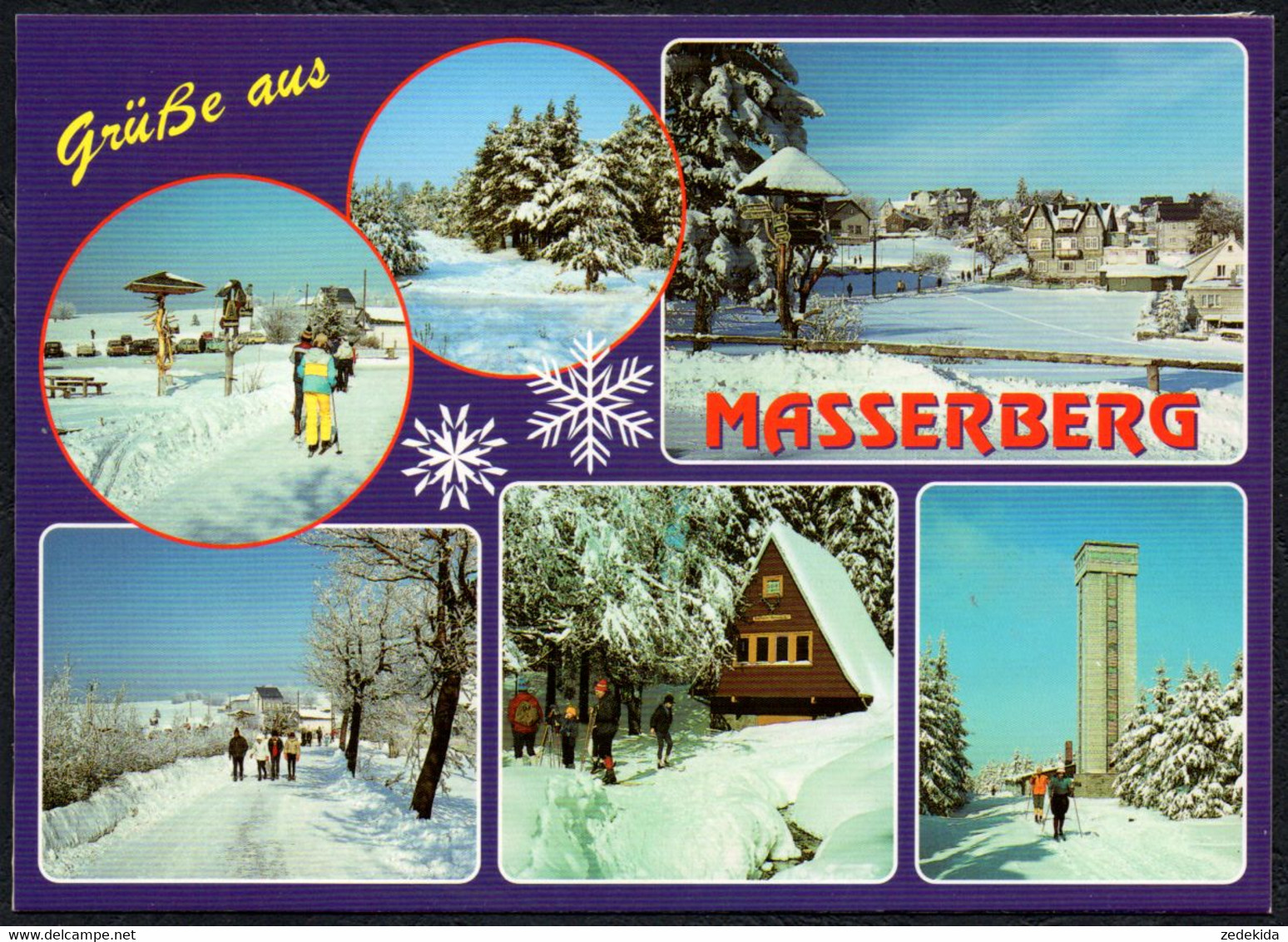 F1371 - TOP Masserberg - Bild Und Heimat Reichenbach Qualitätskarte - Masserberg