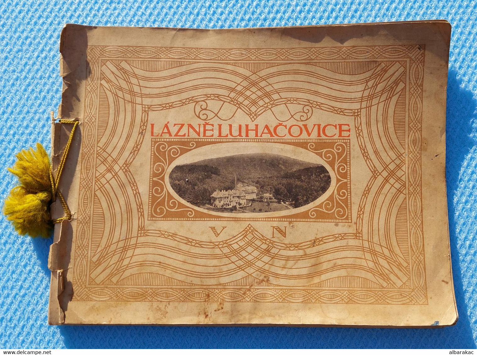 Lázně Luhačovice - Zlin Region ,Old Album With 18 Picture ,cca 1920, Slovacka Buda Slovakia - República Checa