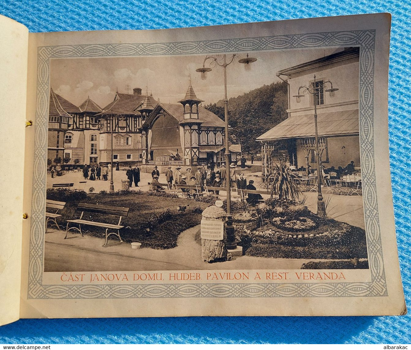 Lázně Luhačovice - Zlin Region ,Old Album With 18 Picture ,cca 1920, Slovacka Buda Slovakia - República Checa