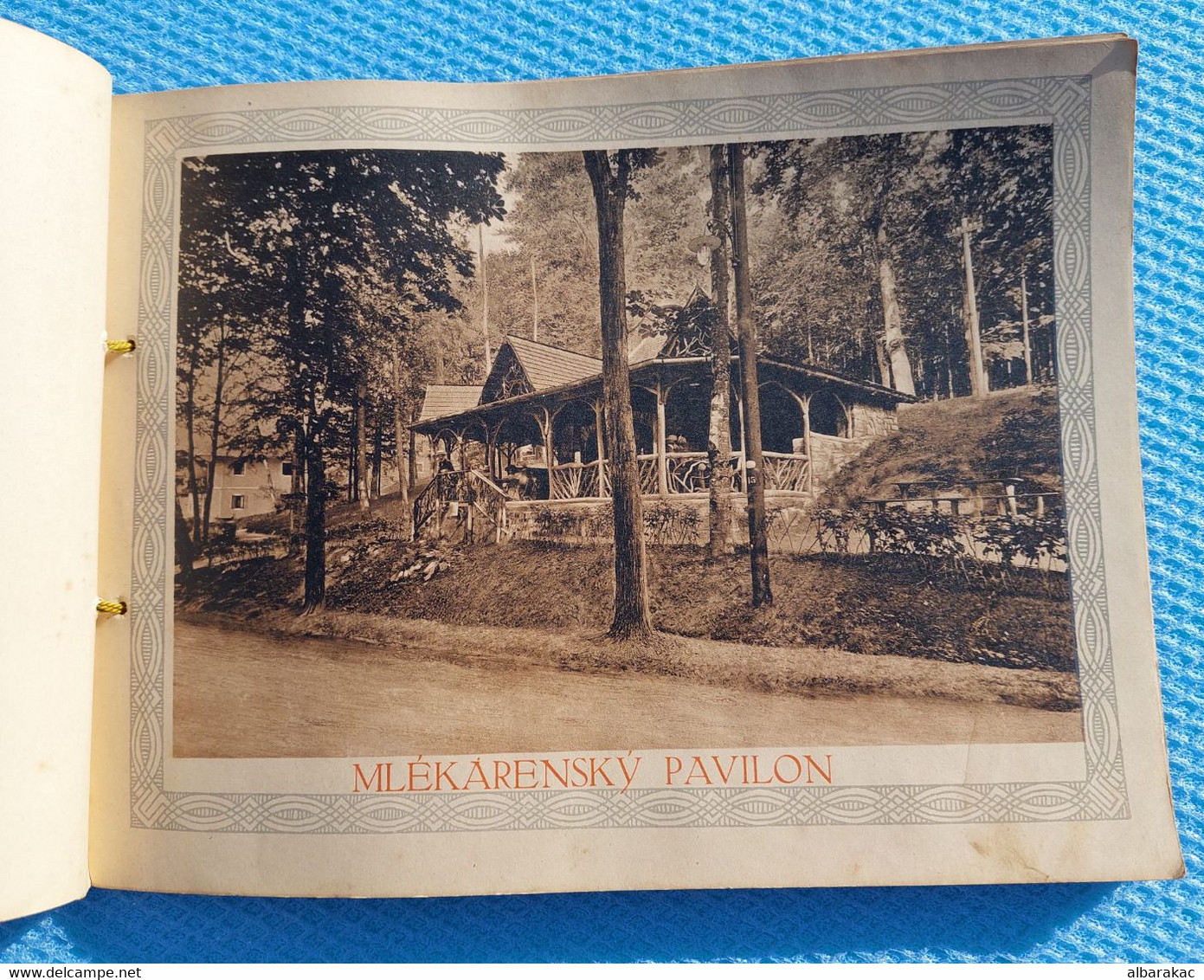 Lázně Luhačovice - Zlin region ,Old Album with 18 picture ,cca 1920, Slovacka Buda Slovakia