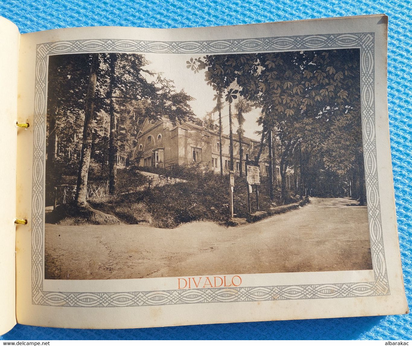 Lázně Luhačovice - Zlin region ,Old Album with 18 picture ,cca 1920, Slovacka Buda Slovakia