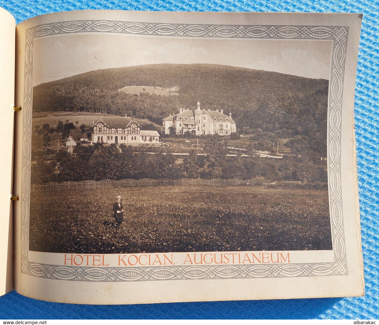 Lázně Luhačovice - Zlin region ,Old Album with 18 picture ,cca 1920, Slovacka Buda Slovakia