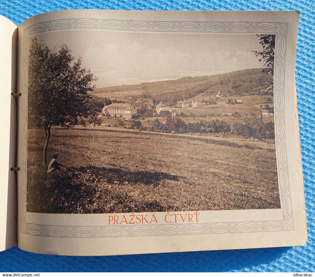 Lázně Luhačovice - Zlin region ,Old Album with 18 picture ,cca 1920, Slovacka Buda Slovakia