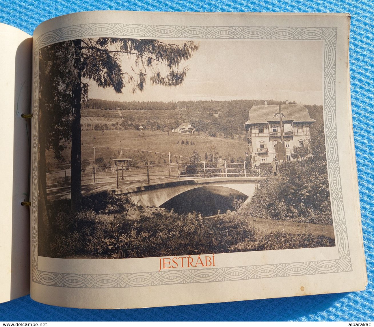 Lázně Luhačovice - Zlin region ,Old Album with 18 picture ,cca 1920, Slovacka Buda Slovakia