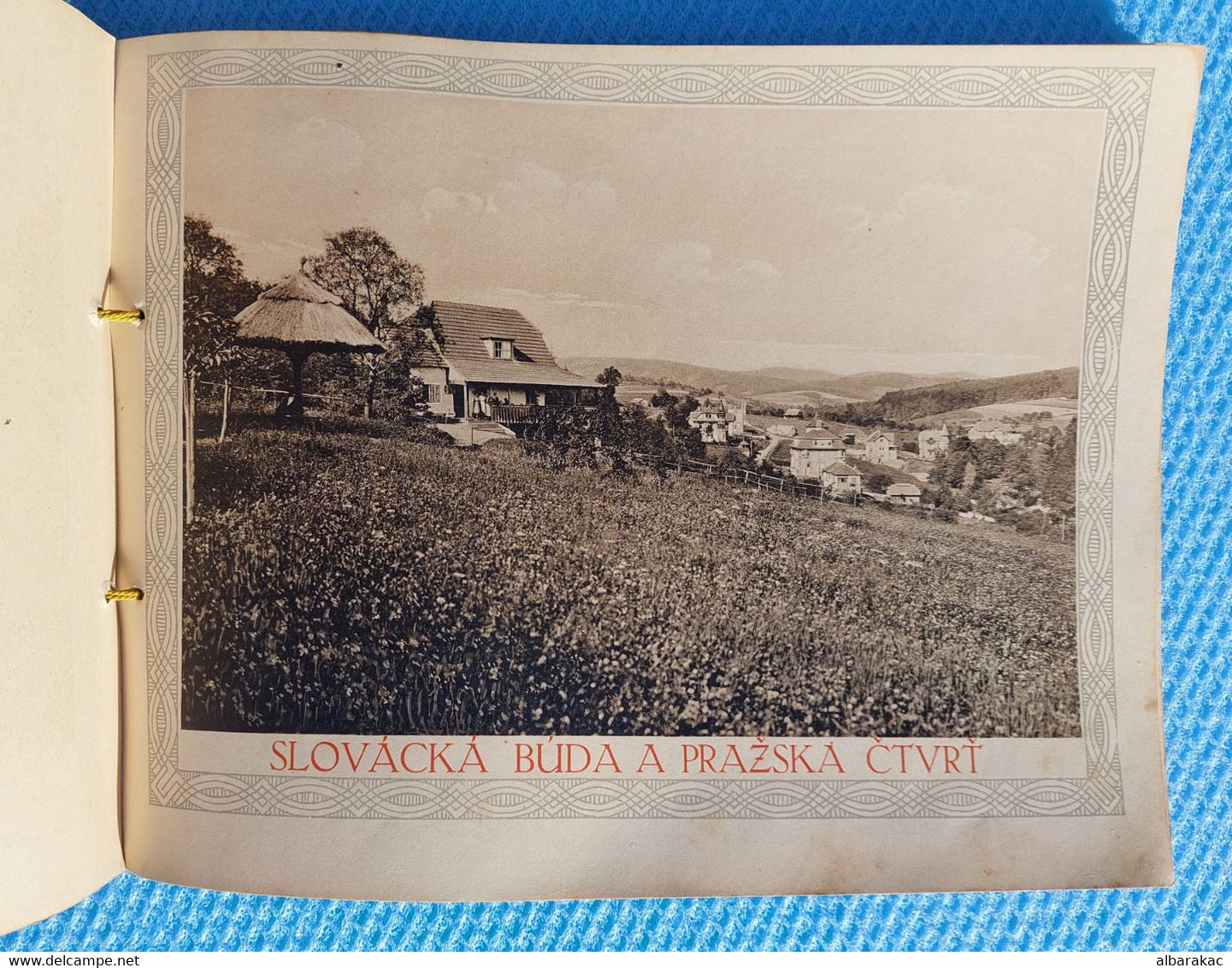 Lázně Luhačovice - Zlin region ,Old Album with 18 picture ,cca 1920, Slovacka Buda Slovakia