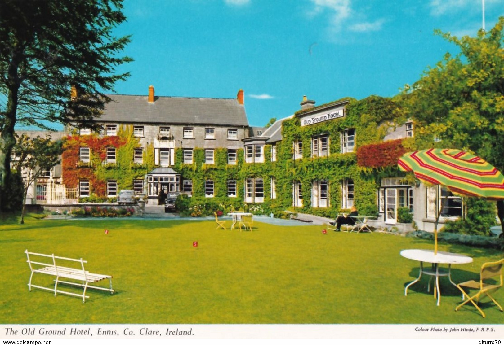 The Old Ground Hotel Ennis Co Clare - Ireland - Formato Grande Non Viaggiata – FE190 - Clare