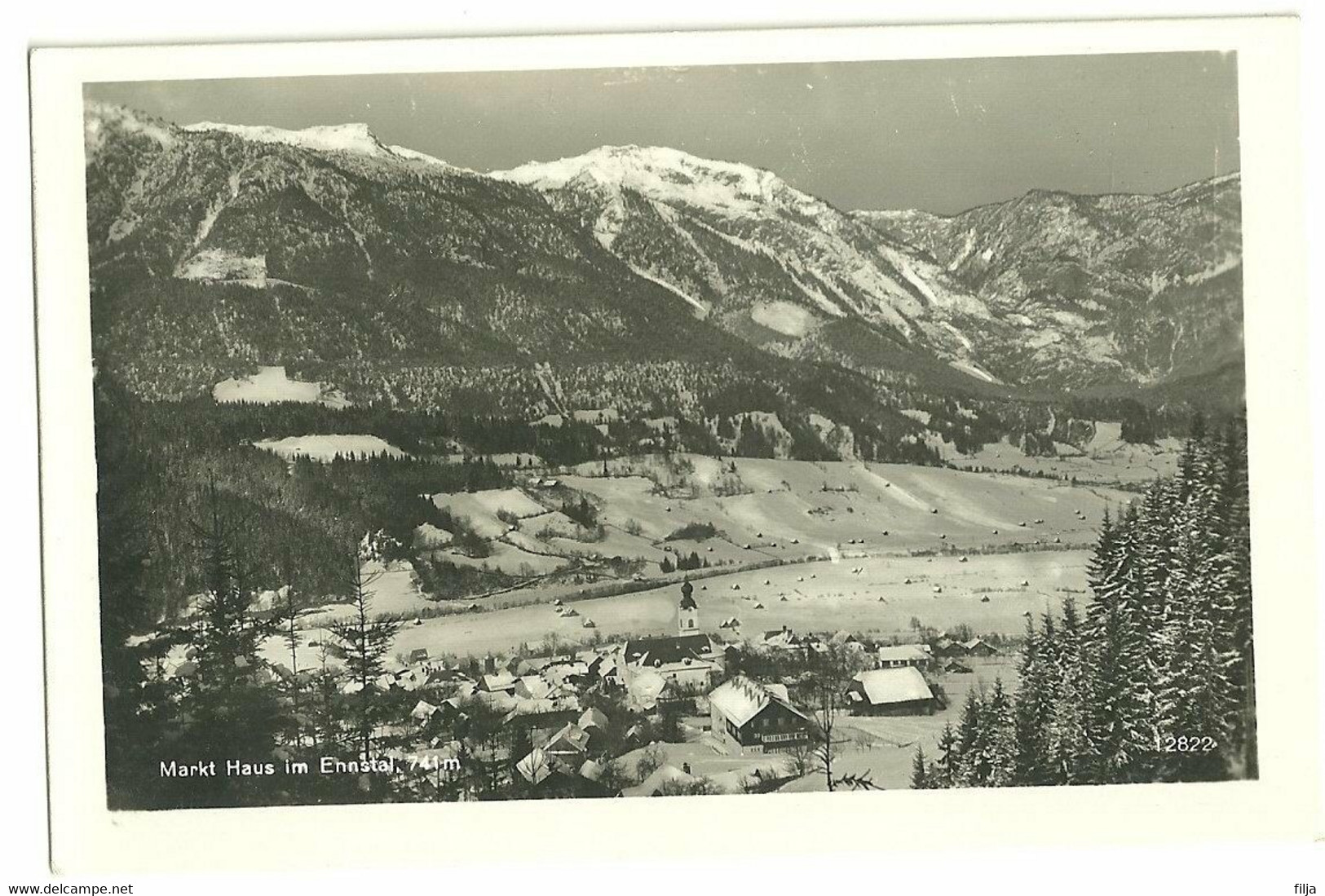 Postcard - Markt Haus Im Ennstal, 741m - Haus Im Ennstal