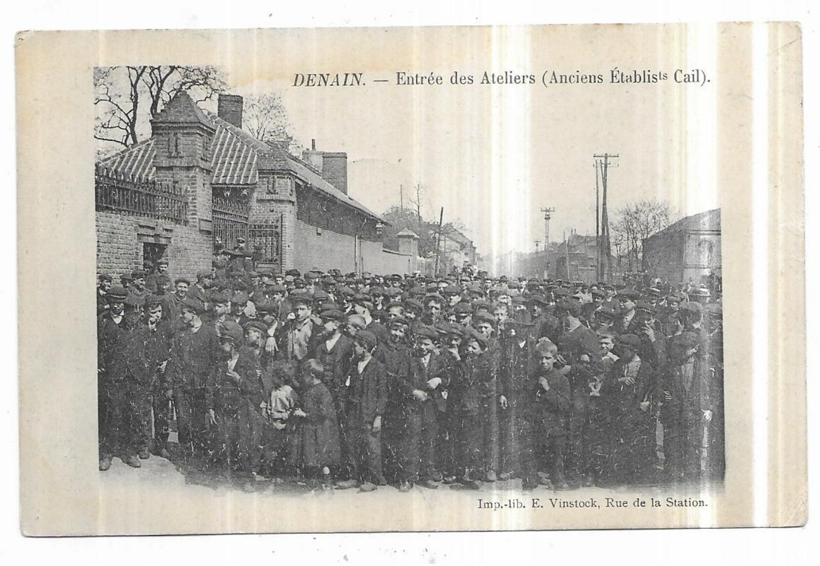 Denain Entrée Des Ateliers (Anciens Etablissement Cail) - Denain