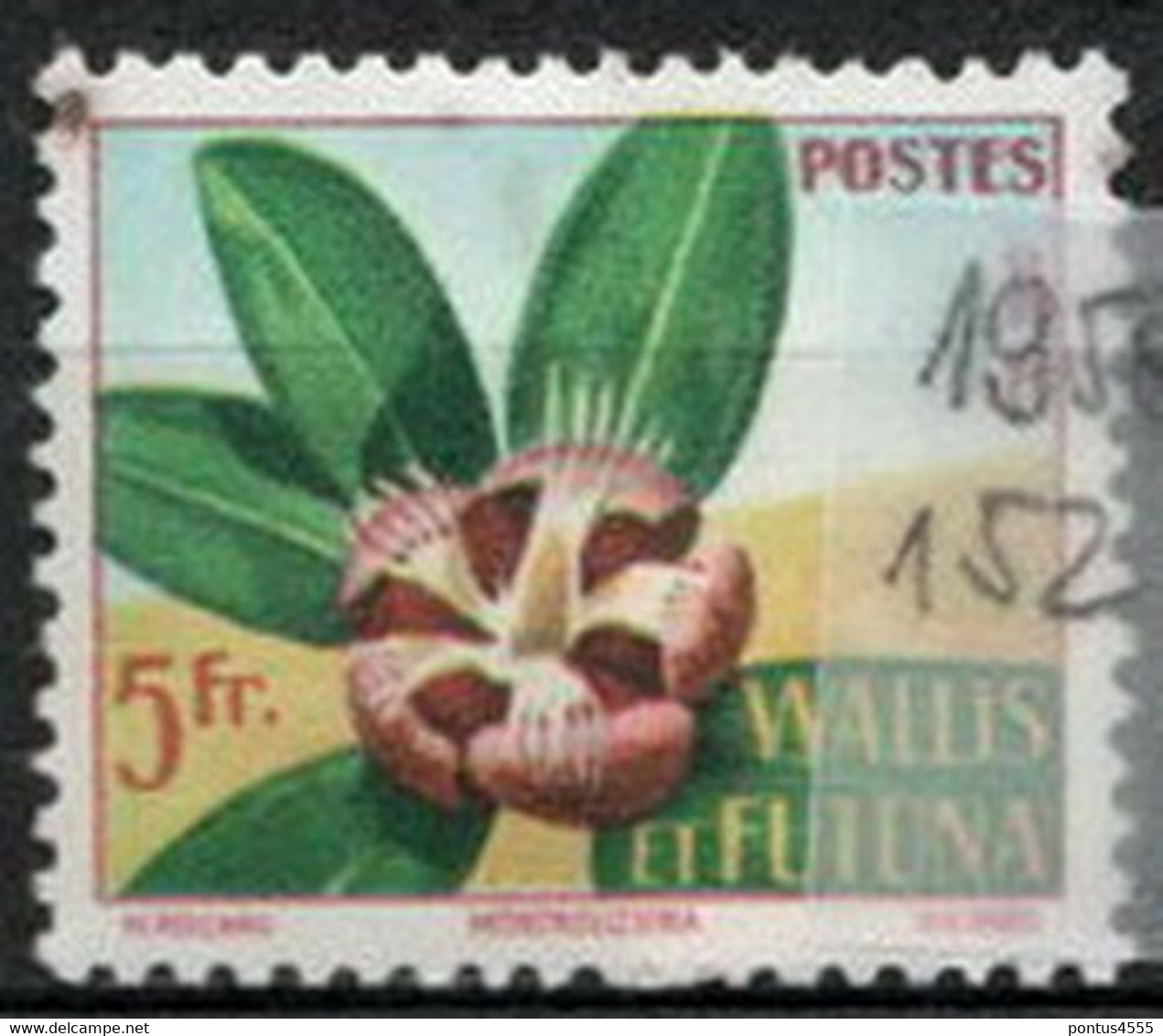 Wallis & Futuna 1958 Mi 188 Montrouziera - MLH - Sonstige & Ohne Zuordnung