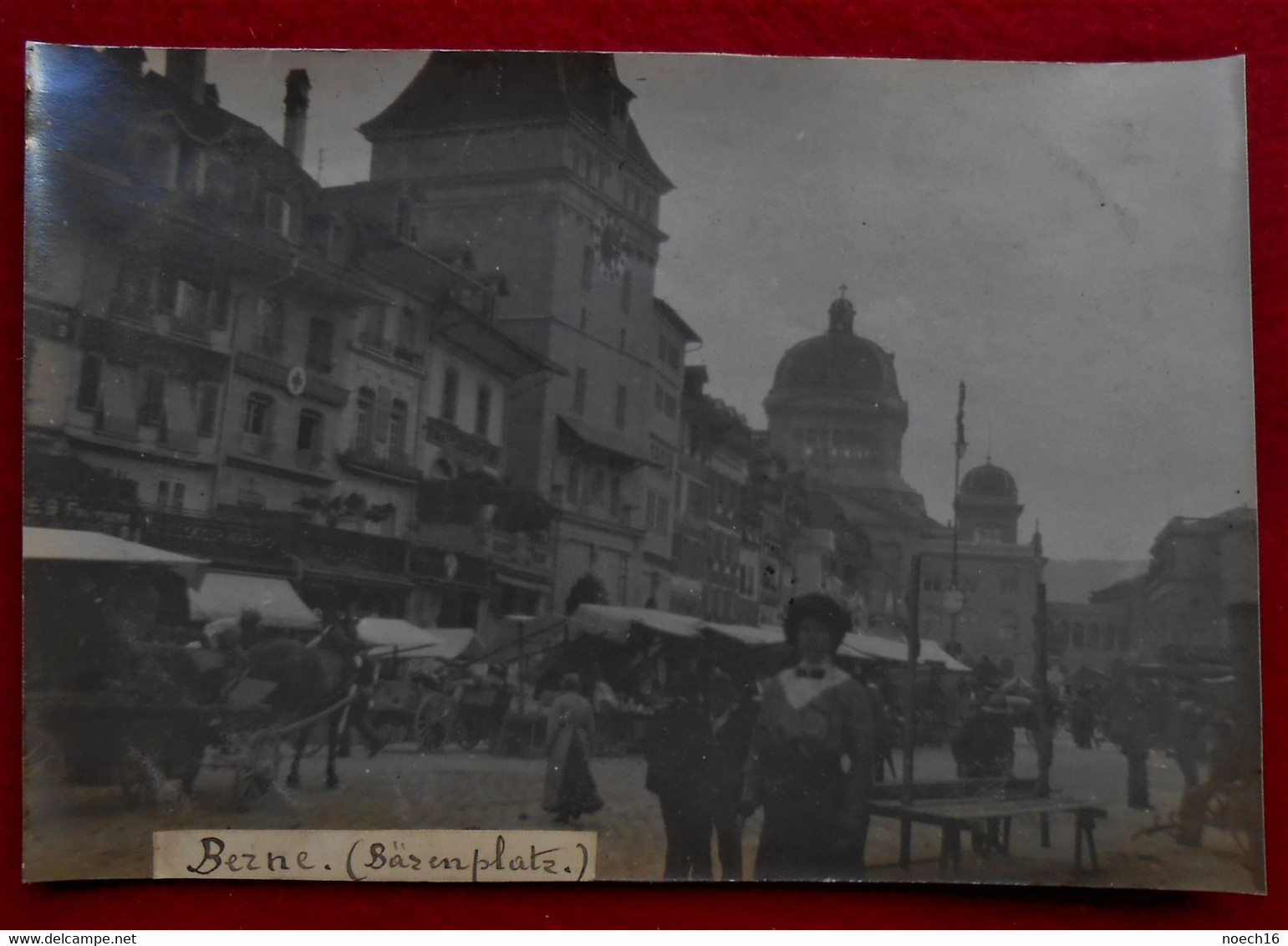 Photographie Originale Suisse - Berne - Bärenplatz - Lieux