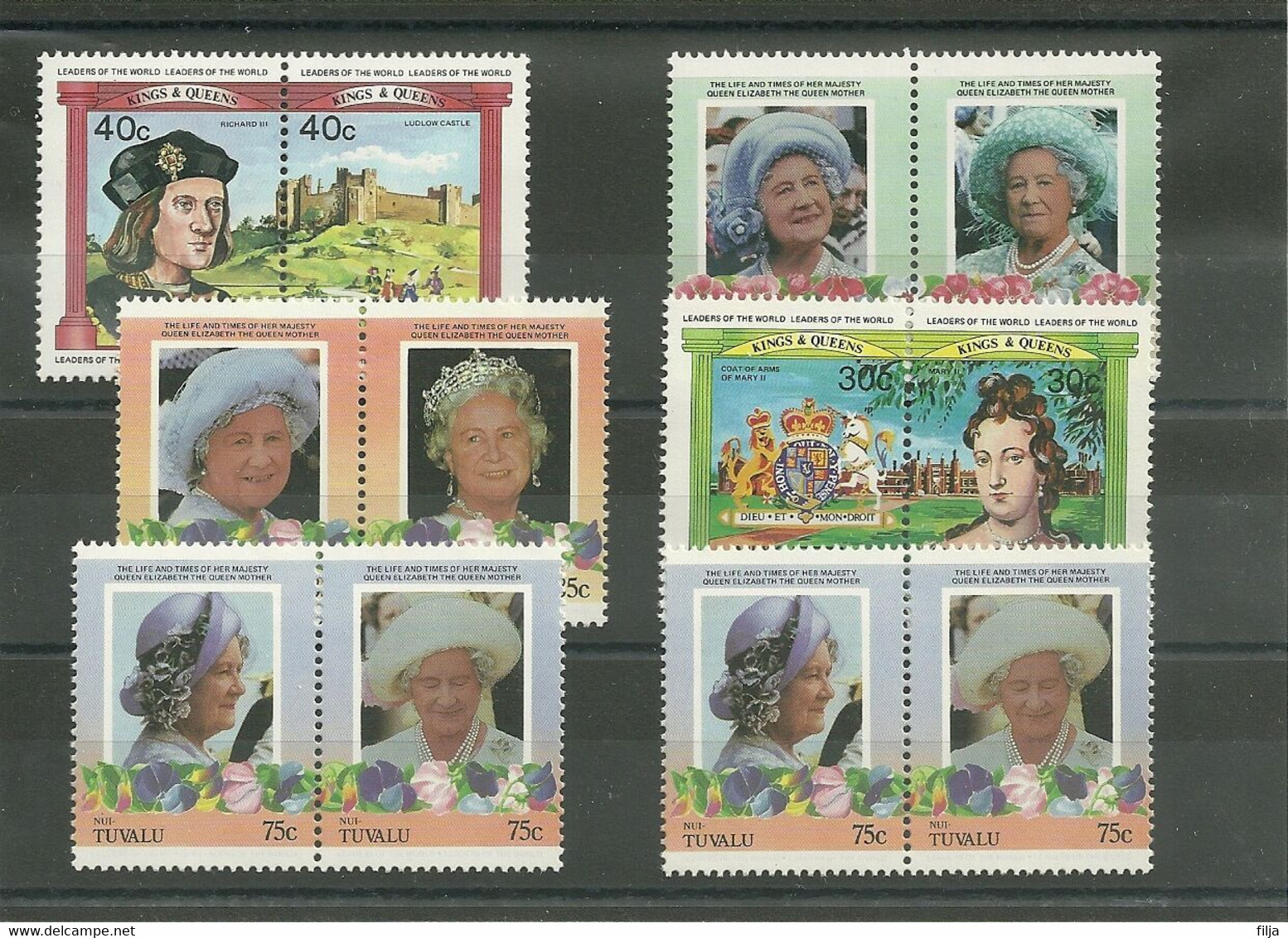 Tuvalu Stamps Nice Lot  MNH - Tuvalu