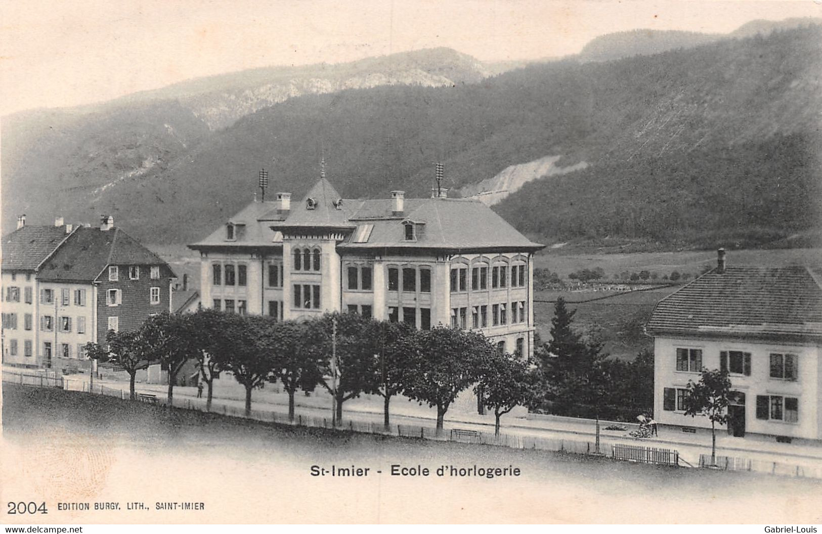 Saint-Imier St. Ecole D'horlogerie - 1905 - Saint-Imier 