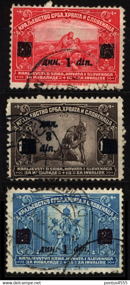 Yugoslavia SHS 1922 Mi 162-164 Issue For Kingdom (1) - Andere & Zonder Classificatie