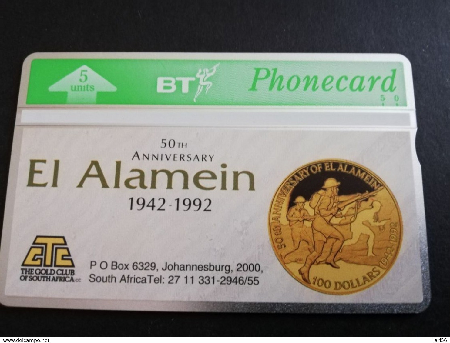 GREAT BRETAGNE   Phonecard Set 4x COINS ON CARD  United Kingdom, BT - El Alamein 2000 Ex - Coin, Military - BT**5526**