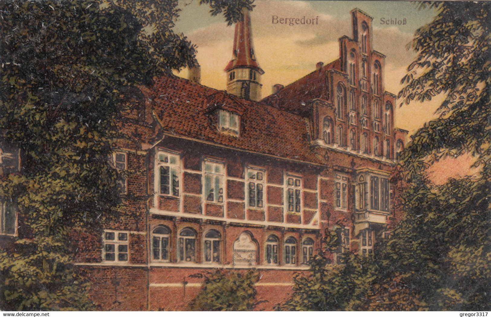 4752) BERGEDORF - SCHLOß - Tolle Sehr Alte AK - - Bergedorf