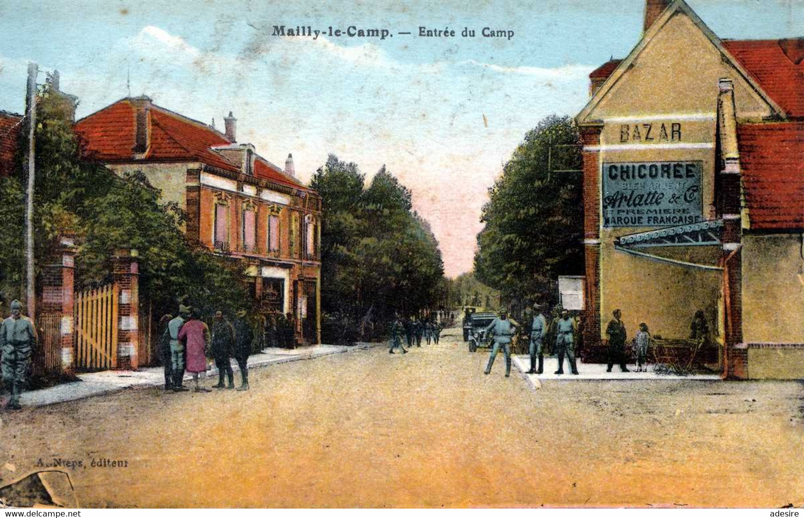 Mailly Le Camp - Entree Du Camp - Oorlog 1914-18