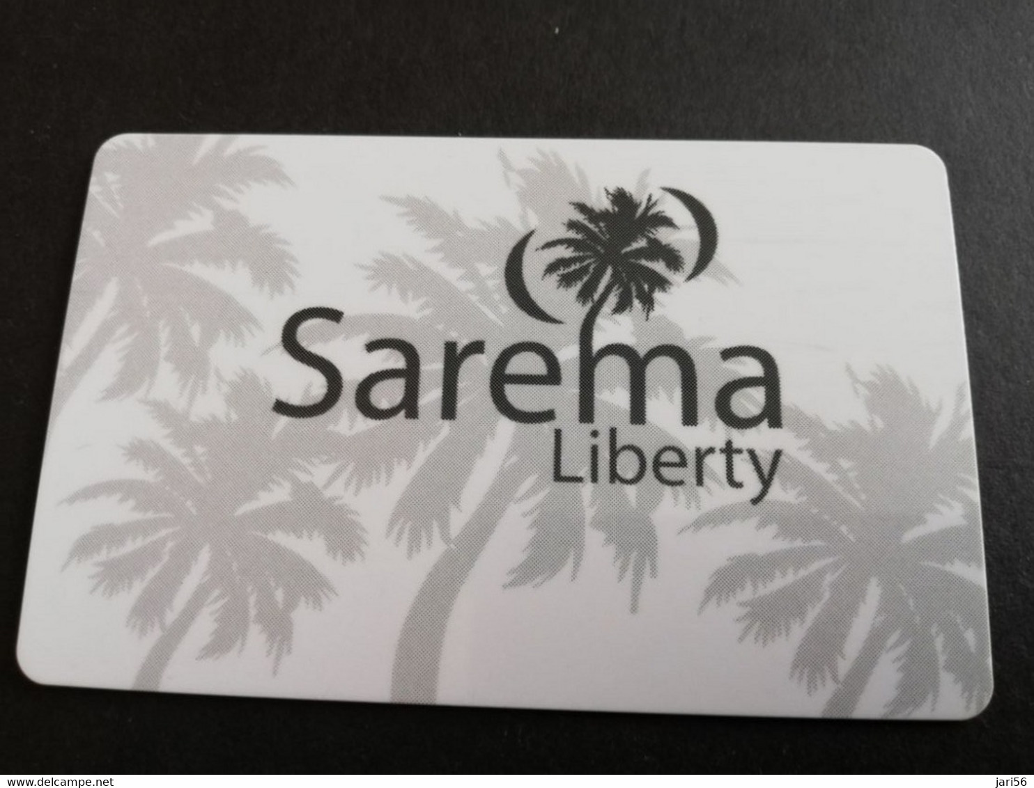 HOTEL KEY  SAREMA LIBERTY  /TOUJOURS PLUS DE SERVICE         MAGSTRIPE    ** 5538 ** - Hotel Keycards