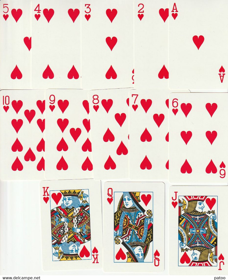 JEU DE CARTES PUBLICITAIRES BARCELONE (ESPAGNE ) NEUVES /FIGURES TETE BECHE /2 JOKERS /ETUI PLASTIQUE - 54 Cards