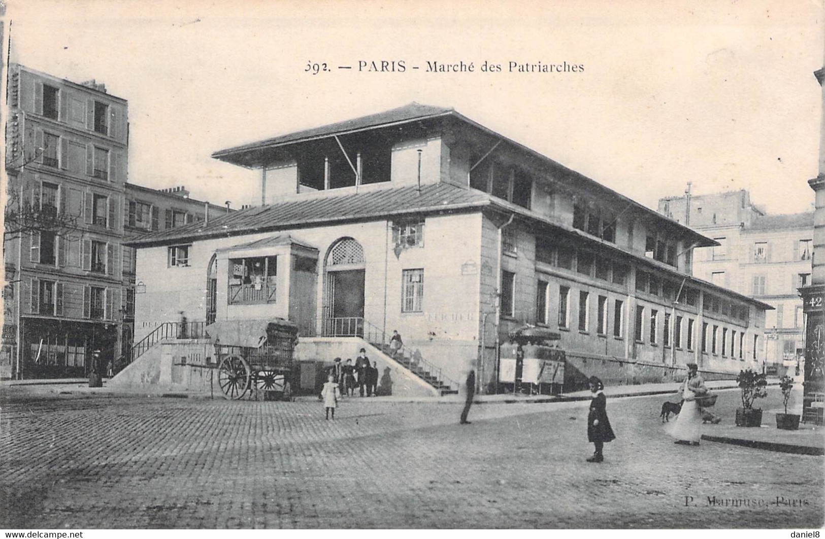 PARIS  V -  Le Marché Des Patriarches  Recto Verso - Arrondissement: 05