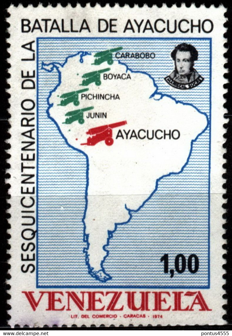 Venezuela 1974 Mi 1997 Ayacucho - Venezuela