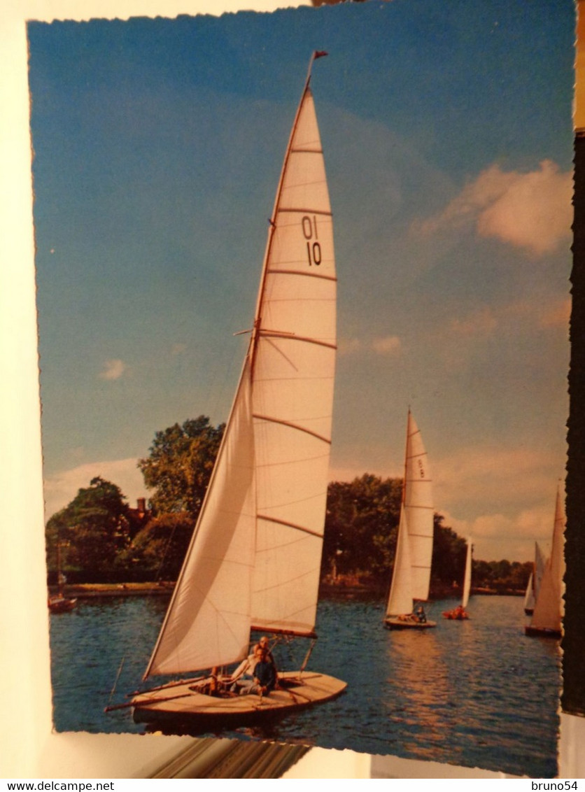 4 Cartoline Barche A Vela Sail Boats - Voile