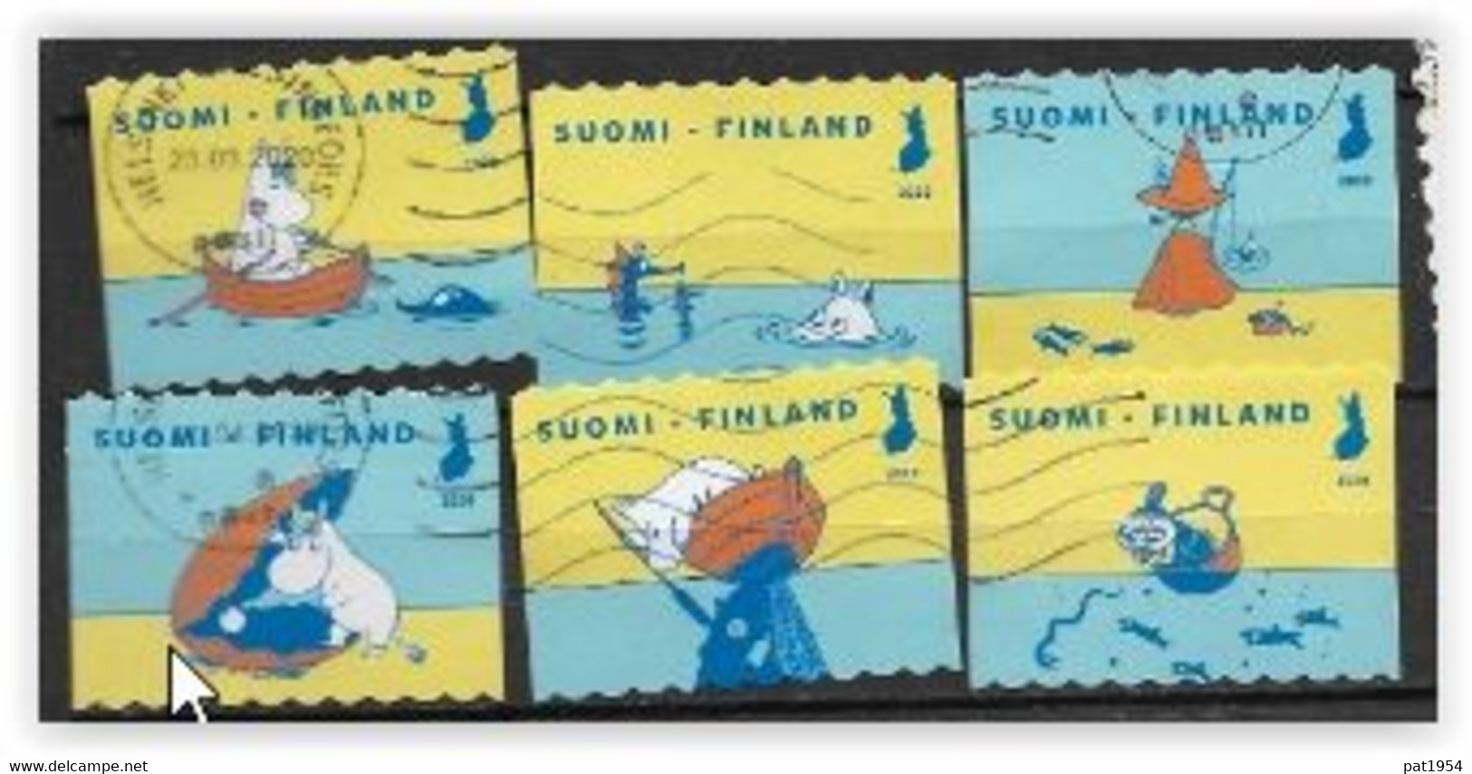 Finlande 2020 2644/2649 Oblitérés Mer Baltique - Usati