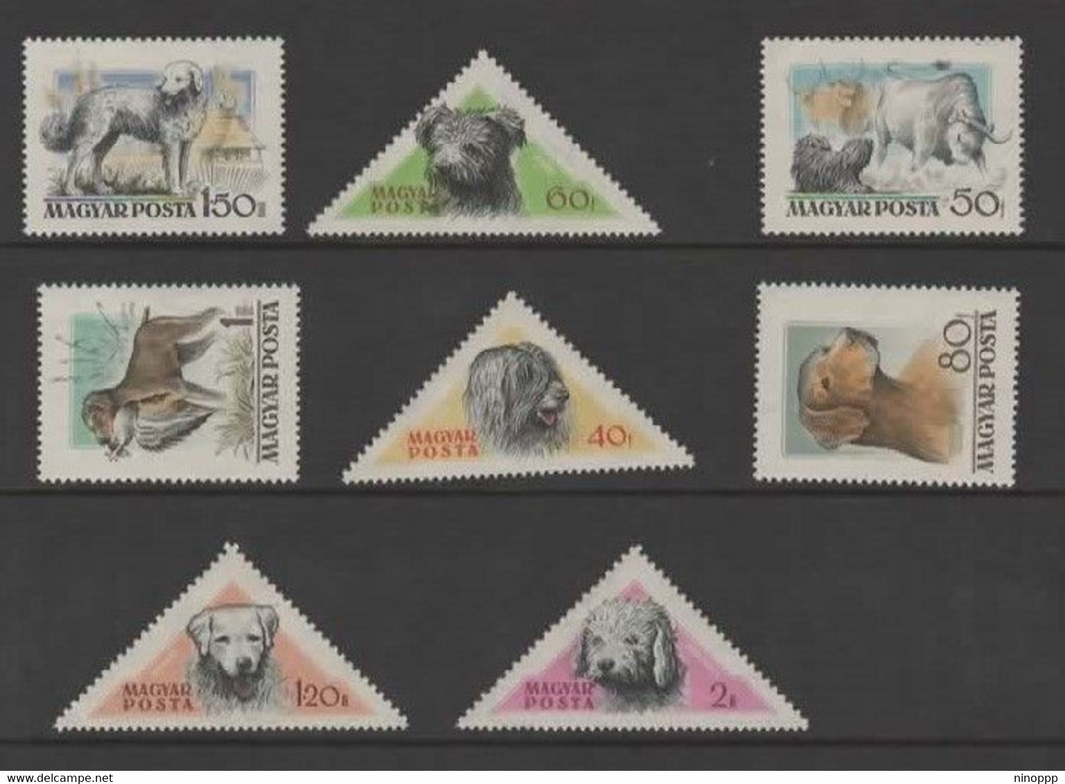 Hungary Yv 1190-97  1956 Dogs,farm.Mint Never Hinged - Farm