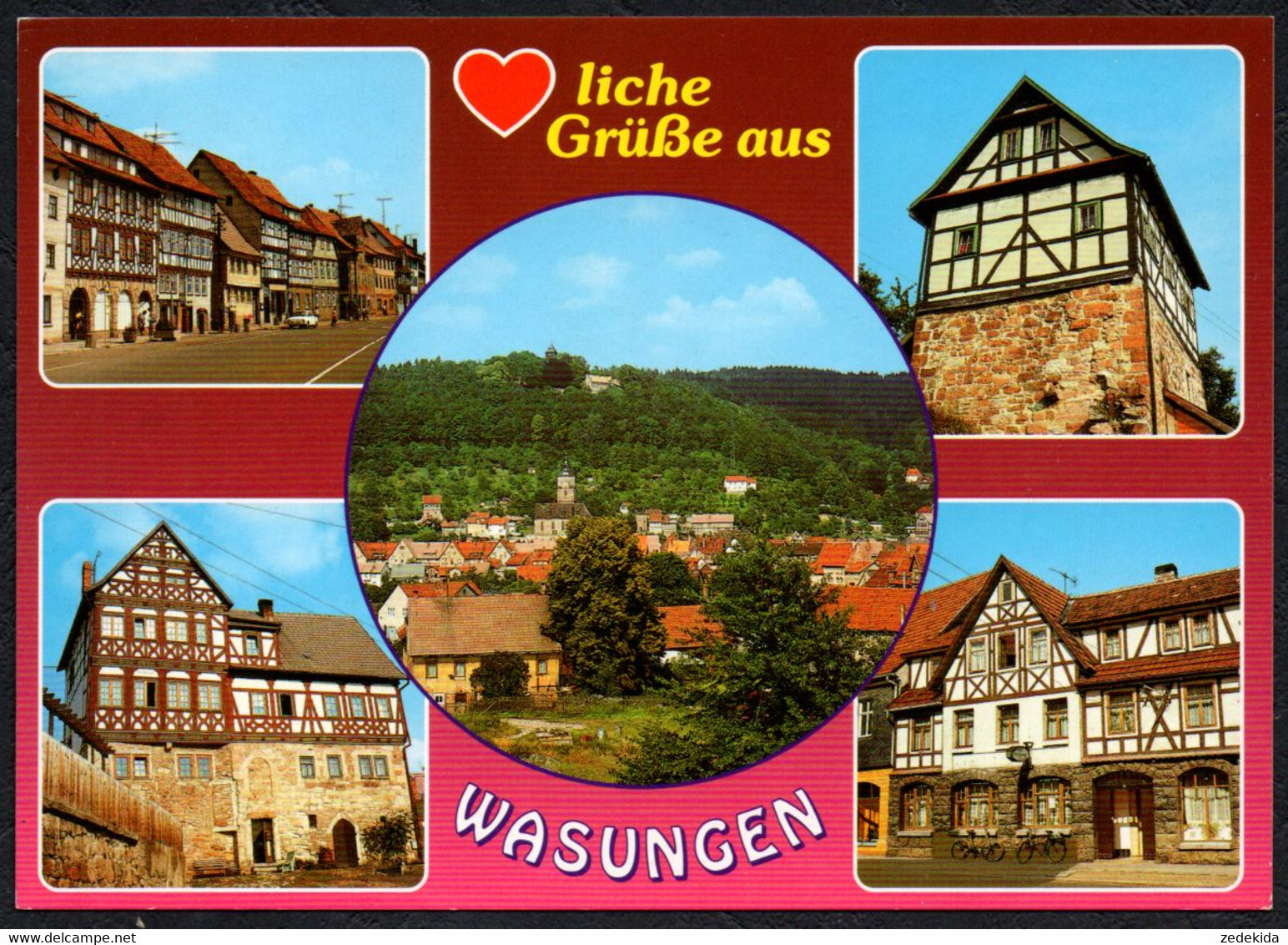 F1417 - TOP Wasungen - Bild Und Heimat Reichenbach Qualitätskarte - Wasungen