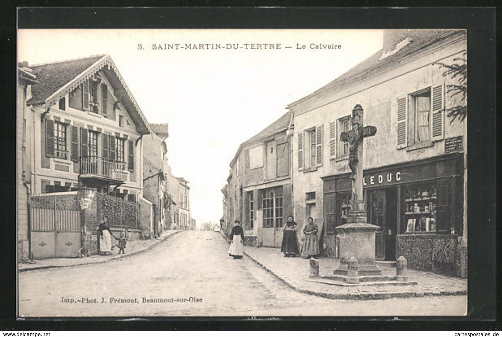 CPA Saint-Martin-du-Tertre, Le Calvaire - Saint Martin Du Tertre