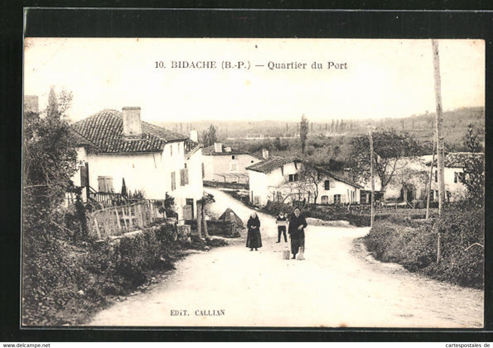 CPA Bidache, Quartier Du Port - Bidache