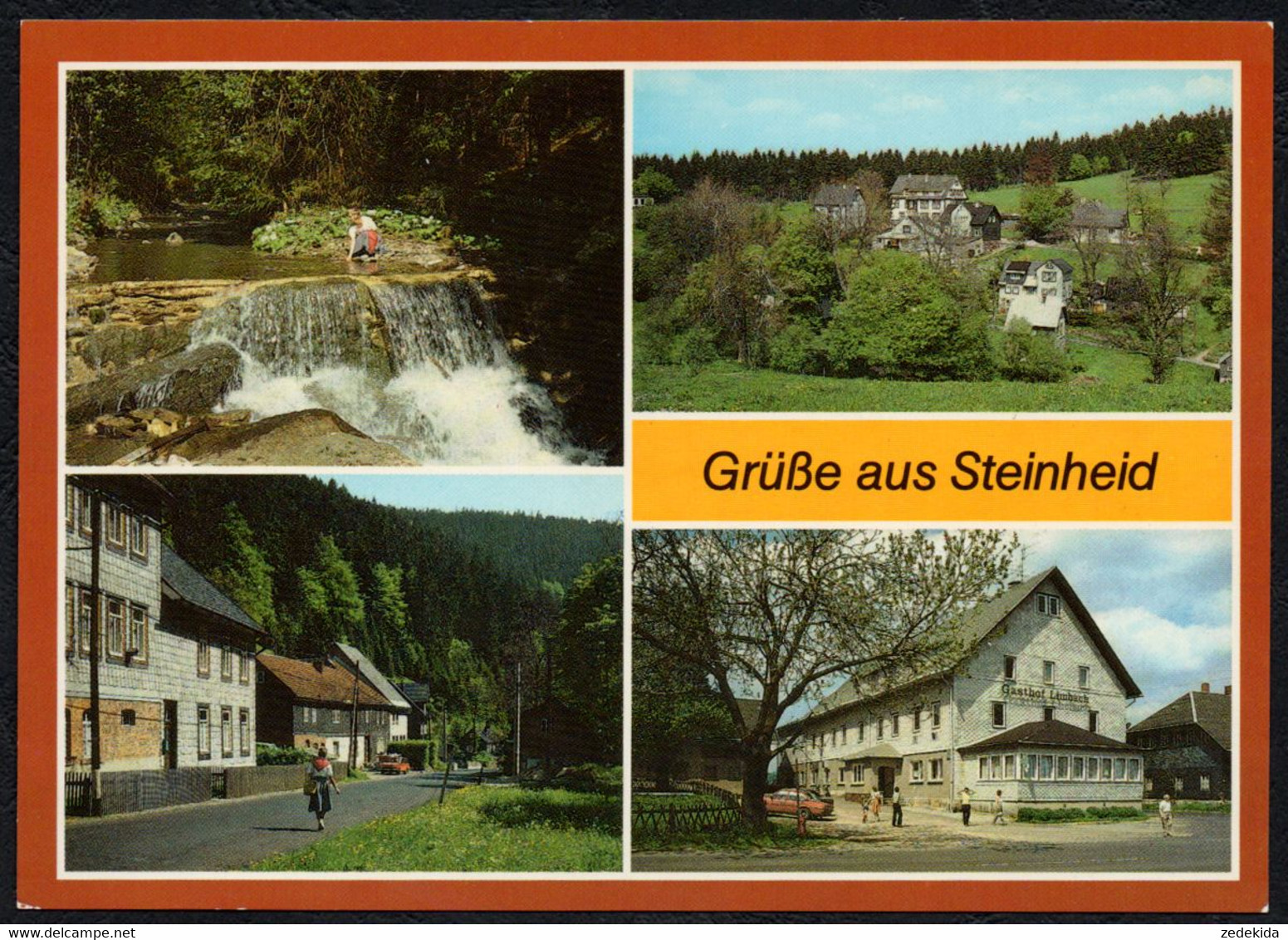 F1451 - TOP Steinheid Gasthof Gaststätte Limbach - Bild Und Heimat Reichenbach - Neuhaus