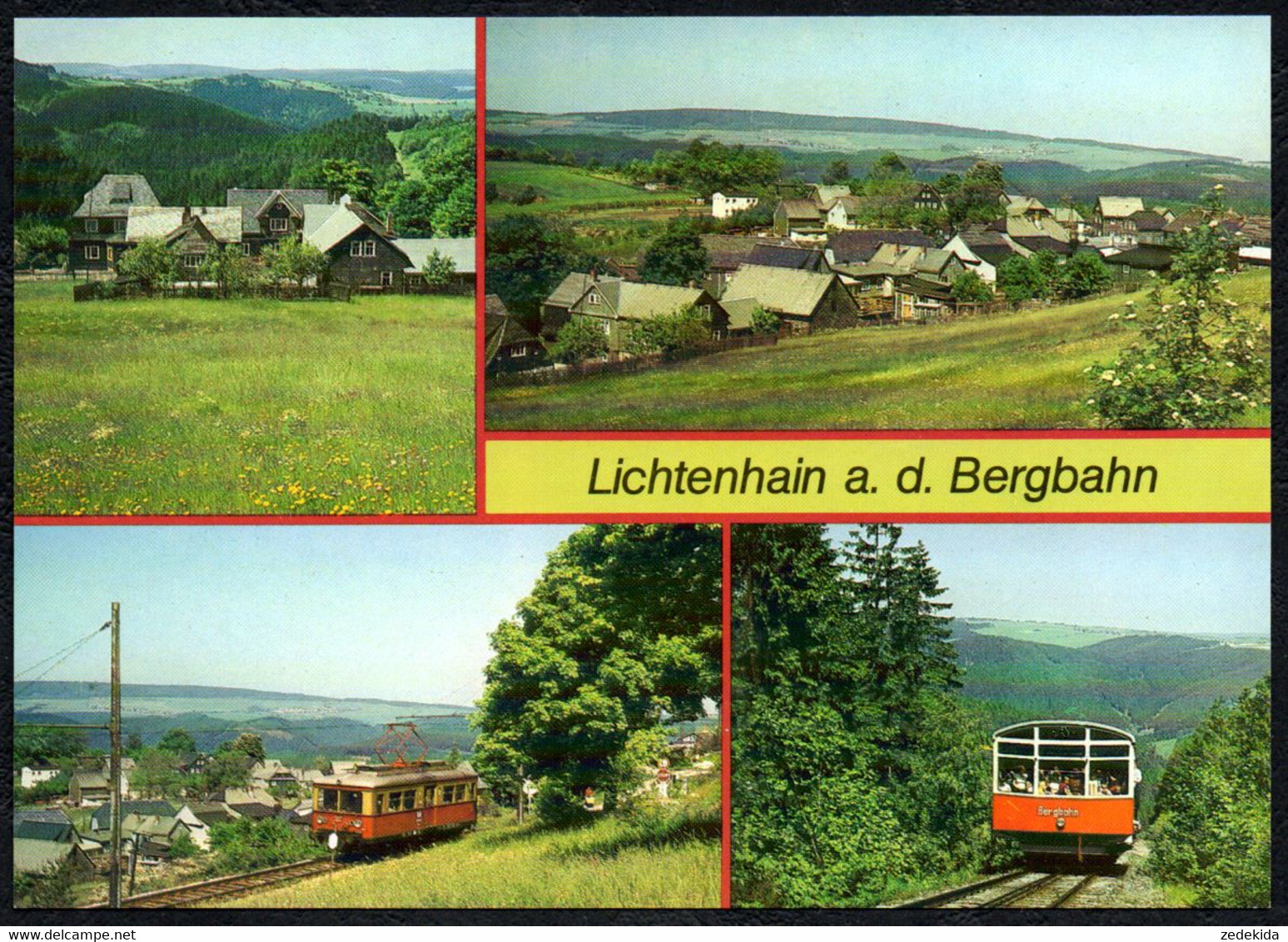 F1462 - TOP Lichtenhain A.d. Bergbahn - Bild Und Heimat Reichenbach - Neuhaus