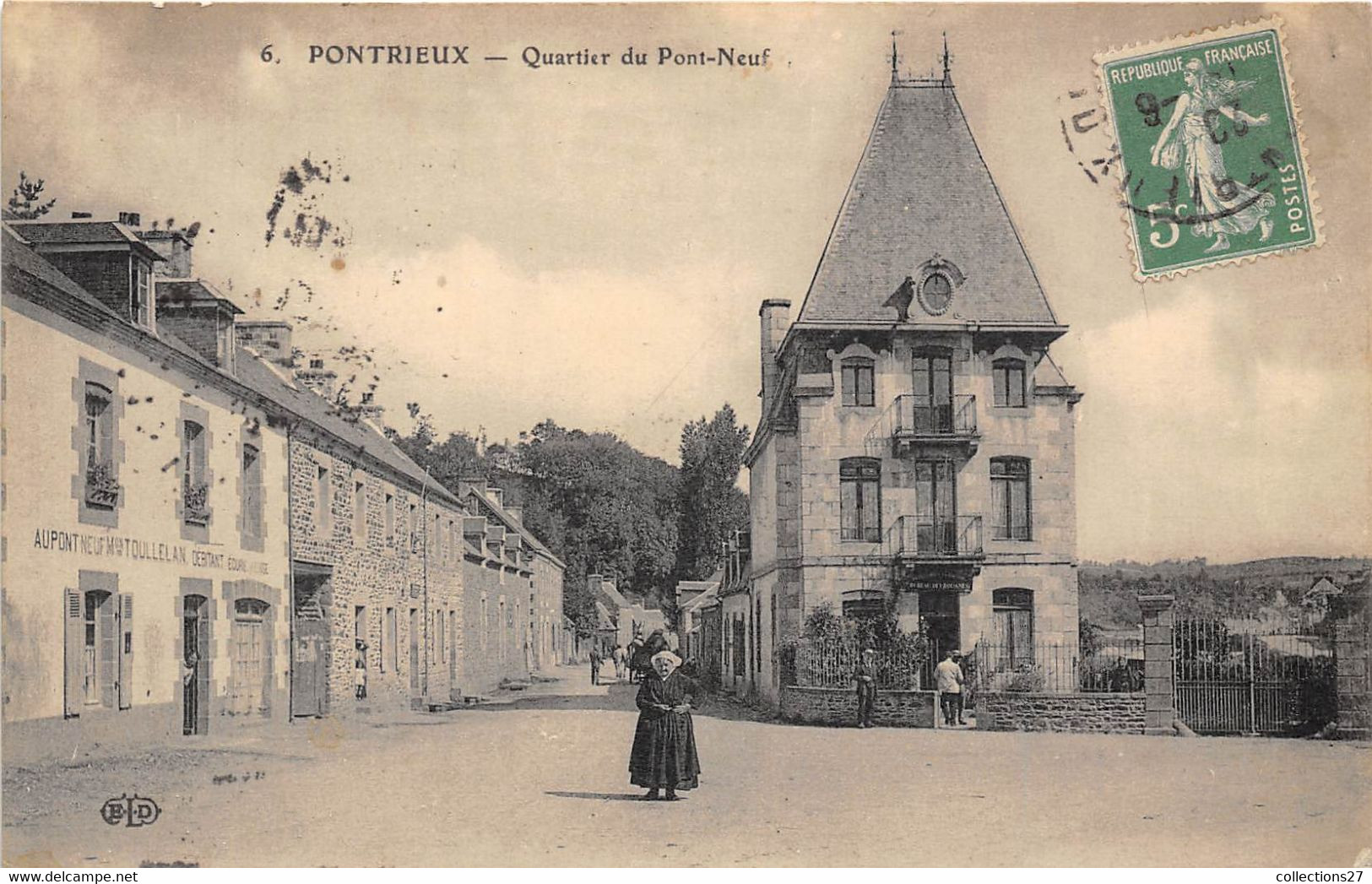 22-PONTRIEUX- QUARTIER DU PONT-NEUF - Pontrieux