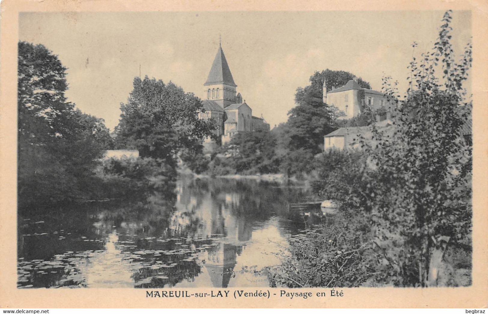 MAREUIL SUR LAY       VUE GENERALE - Mareuil Sur Lay Dissais