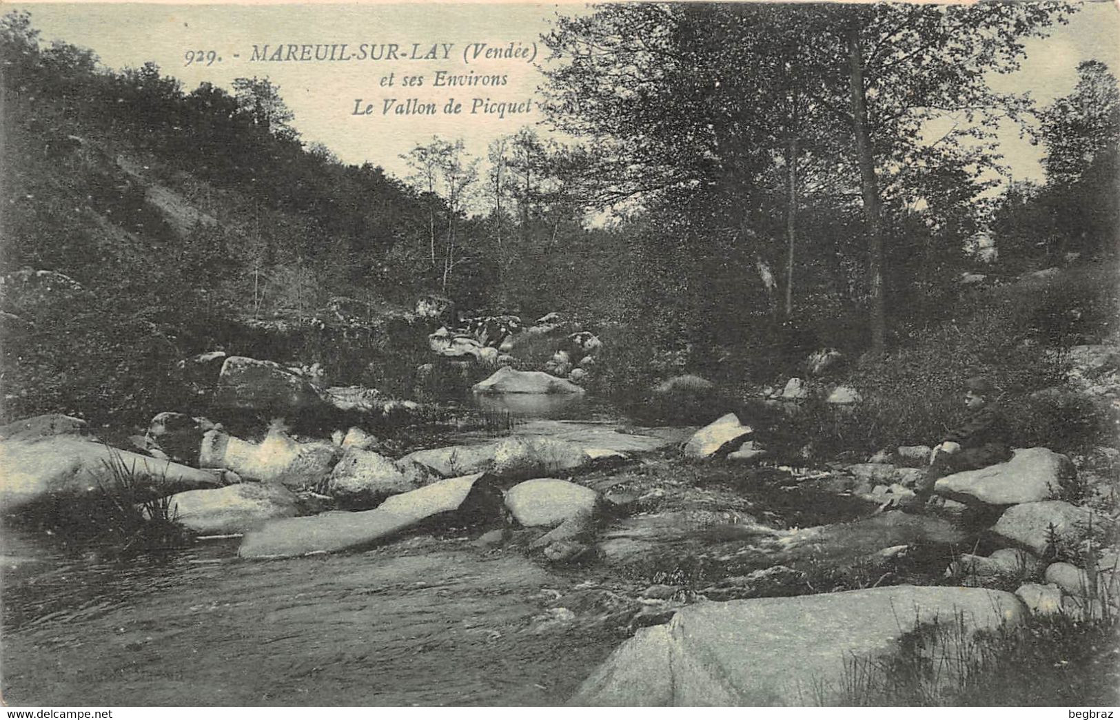 MAREUIL SUR LAY        VALLON DE PICQUET - Mareuil Sur Lay Dissais