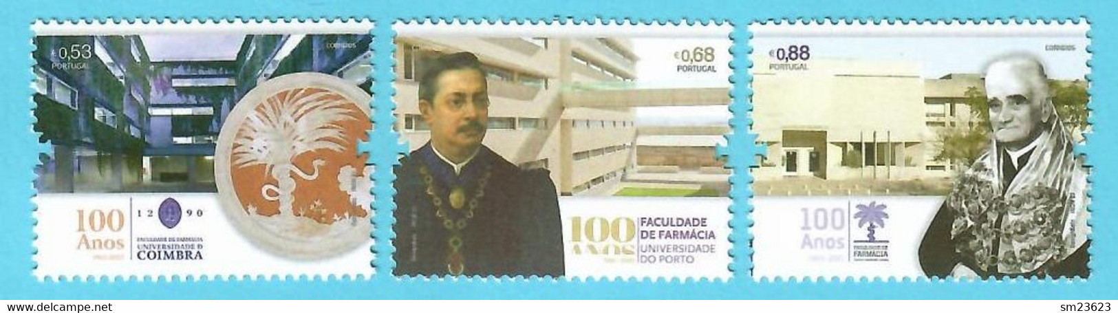 Portugal 26.04.2021 , 100 Anos Faculdade De Farmácia Universidade - Postfrisch / MNH / (**) - Neufs