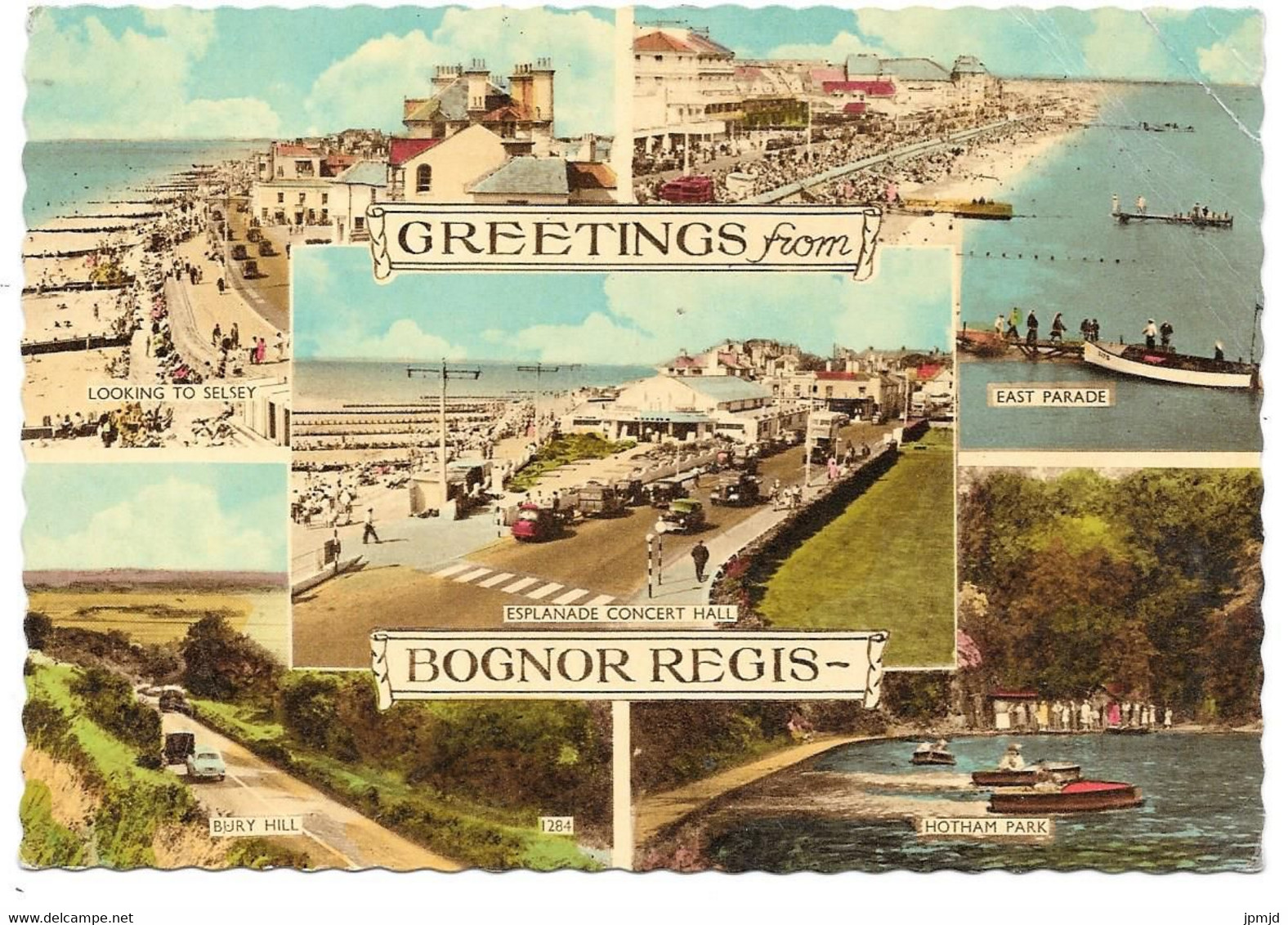 GREETINGS From BOGNOR REGIS - Multiviews - 1961 - Bognor Regis