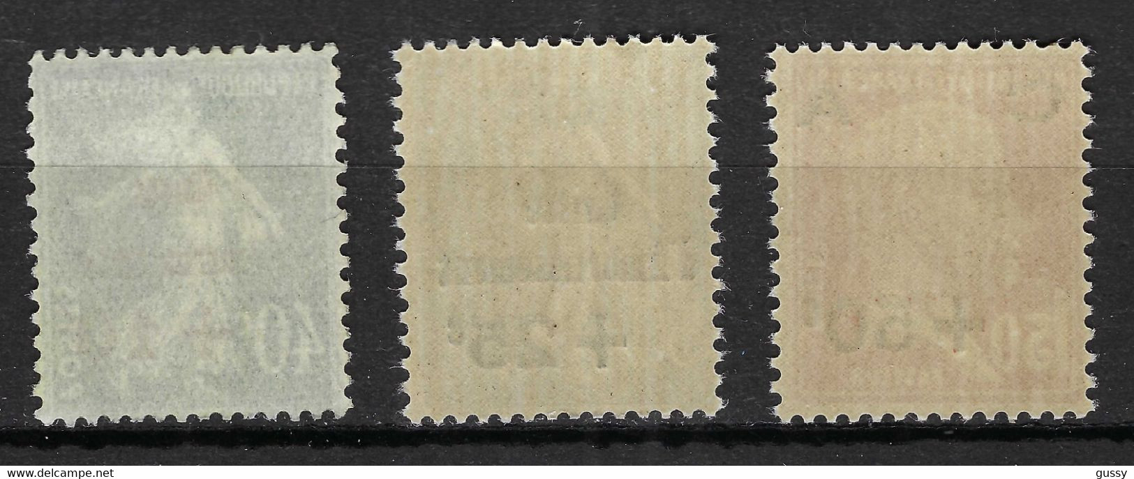 FRANCE Caisse D'Amortissement: Les Y&T 246-248 Neufs** - Unused Stamps